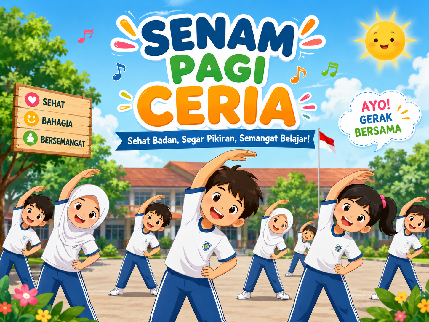 Senam Pagi Ceria